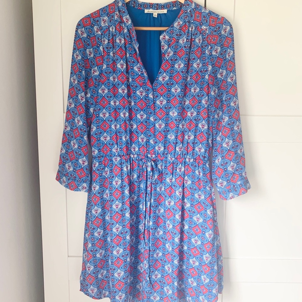 Daniel Rainn Red, White, and Blue Dress